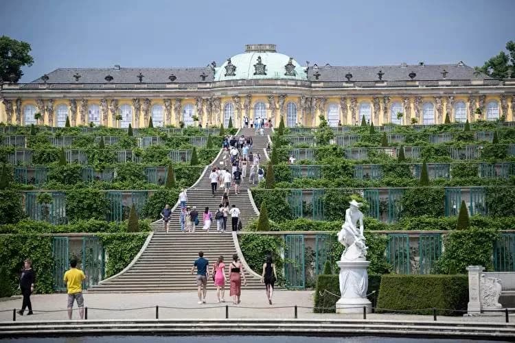 Sanssouci Palace in Potsdam